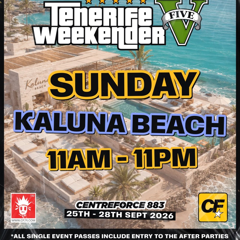 Kaluna Beach Club Live Tenerife Weekender